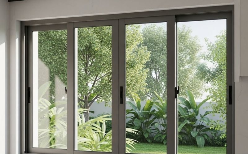 Cửa sổ 4 cánh mở lùa nhôm Xingfa Hệ 55 Chính Hãng tại Đà Nẵng