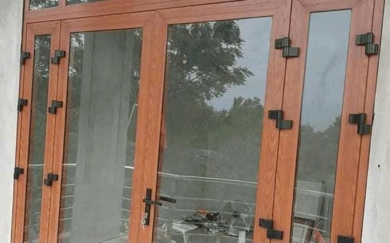 Cửa đi 4 cánh mở quay nhôm Xingfa GIÁ RẺ tại Đà Nẵng