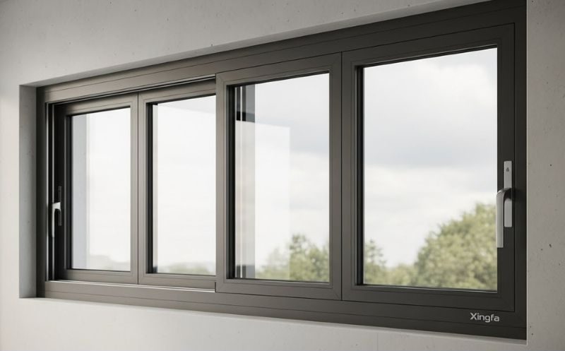 Cửa sổ 4 cánh mở trượt nhôm Xingfa GIÁ RẺ tại Đà Nẵng