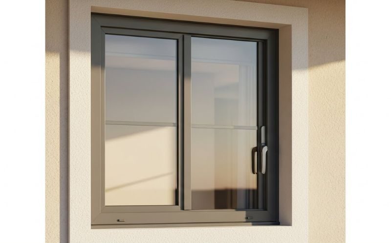 Cửa sổ mở hất 1 cánh nhôm Xingfa GIÁ THÀNH RẺ tại Đà Nẵng