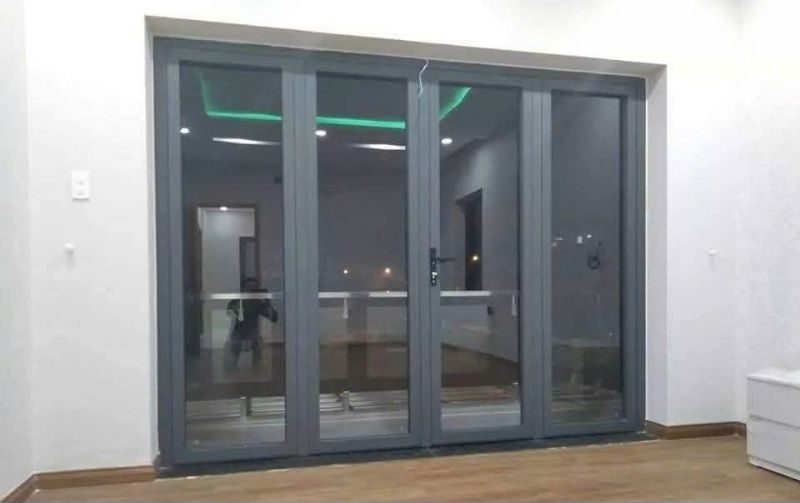 Cửa đi 4 cánh mở quay nhôm Xingfa GIÁ RẺ tại Đà Nẵng