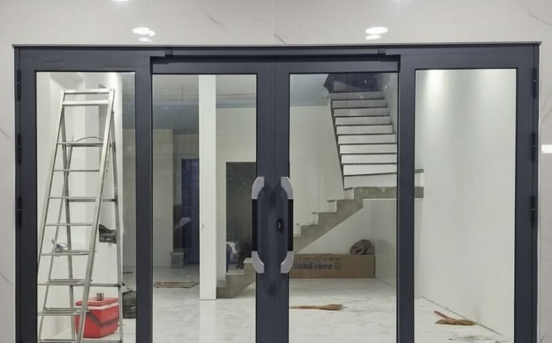 Cửa đi 4 cánh xếp trượt nhôm Xingfa CHÍNH HÃNG tại Đà Nẵng