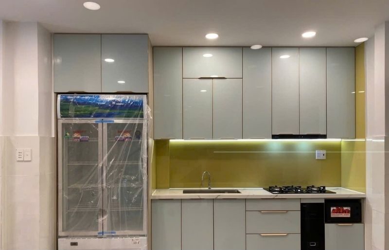 Tủ bếp nhôm hợp kim ocean luxury cao cấp tại Đà Nẵng
