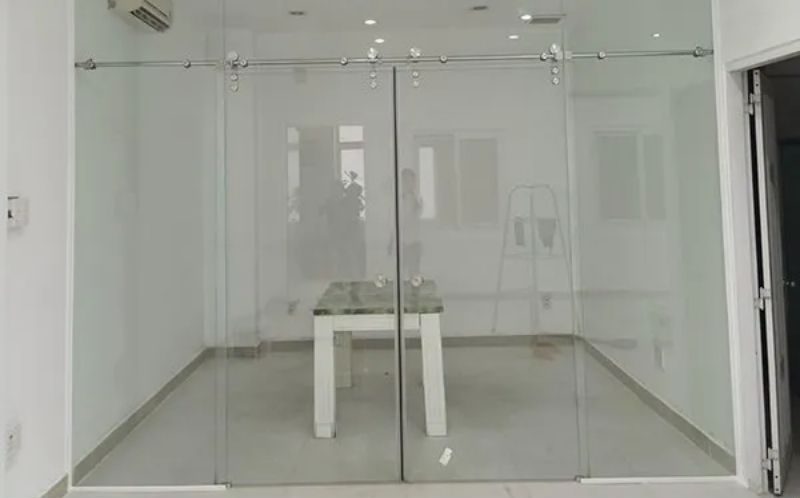 Cửa kính mở lùa phi25 Inox GIÁ TỐT tại Đà Nẵng