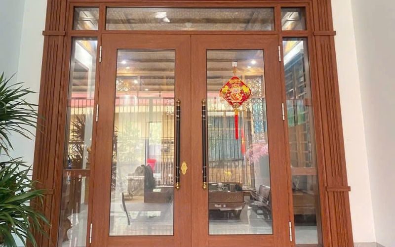 Cửa kính thủy lực 2 cánh CHÍNH HÃNG mới nhất tại Đà Nẵng