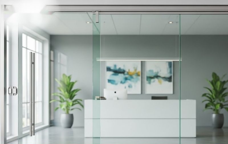 Cửa kính lùa 2 cánh cường lực được ưa chuộng nhất hiện nay
