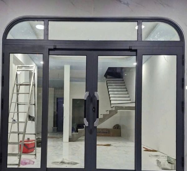 Cửa đi mở trượt 4 cánh nhôm Xingfa GIÁ TỐT tại Đà Nẵng