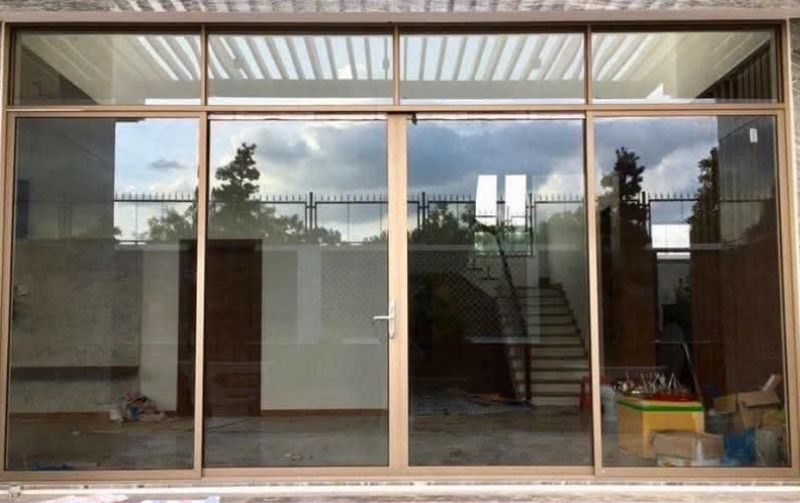 Cửa đi 4 cánh xếp trượt nhôm Xingfa CHÍNH HÃNG tại Đà Nẵng