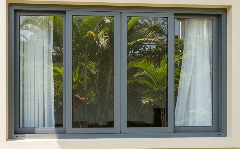 Cửa sổ 4 cánh mở lùa nhôm Xingfa Hệ 55 Chính Hãng tại Đà Nẵng