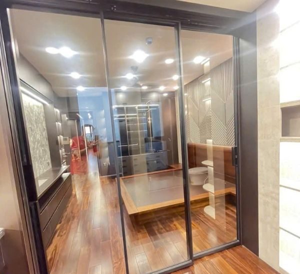 Cửa lùa nhôm slim không rây giá Ưu Đãi hấp dẫn tại Đà Nẵng
