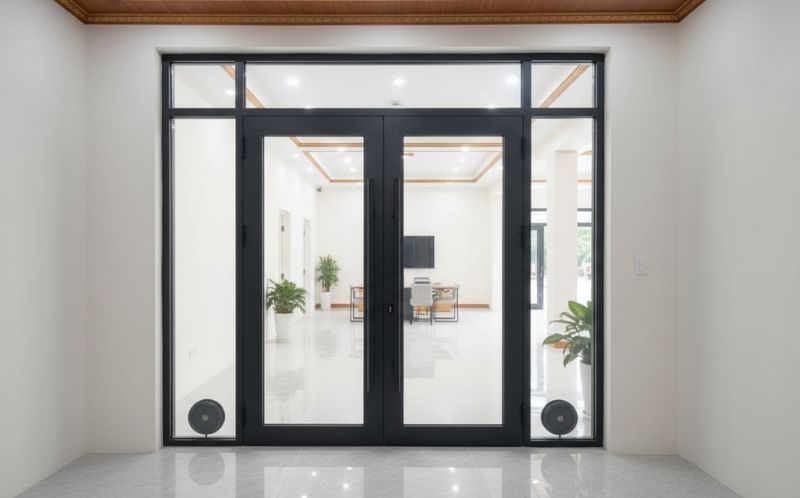 Cửa kính thủy lực 2 cánh CHÍNH HÃNG mới nhất tại Đà Nẵng