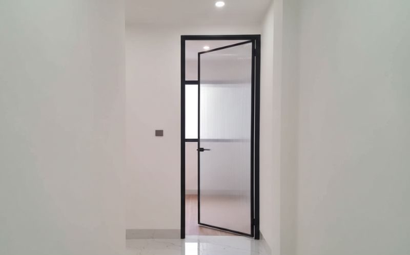 Cửa nhôm slim 1 cánh mở quay GIÁ RẺ tại Đà Nẵng